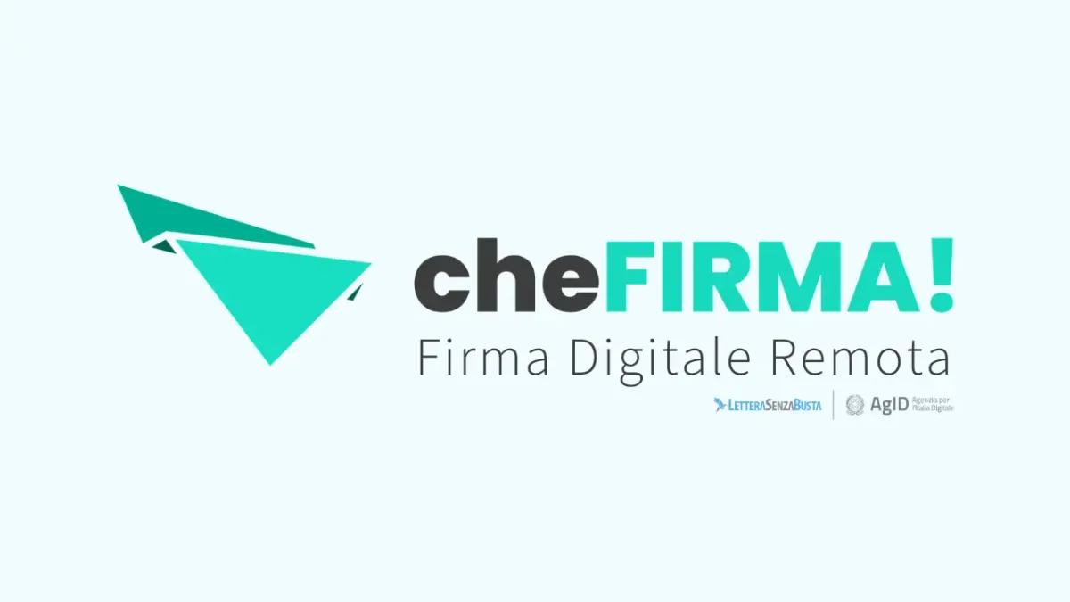 Salvadenari - cheFIRMA! - firma digitale valore legale - firmare documento con firma digitale - firma digitale gratis 